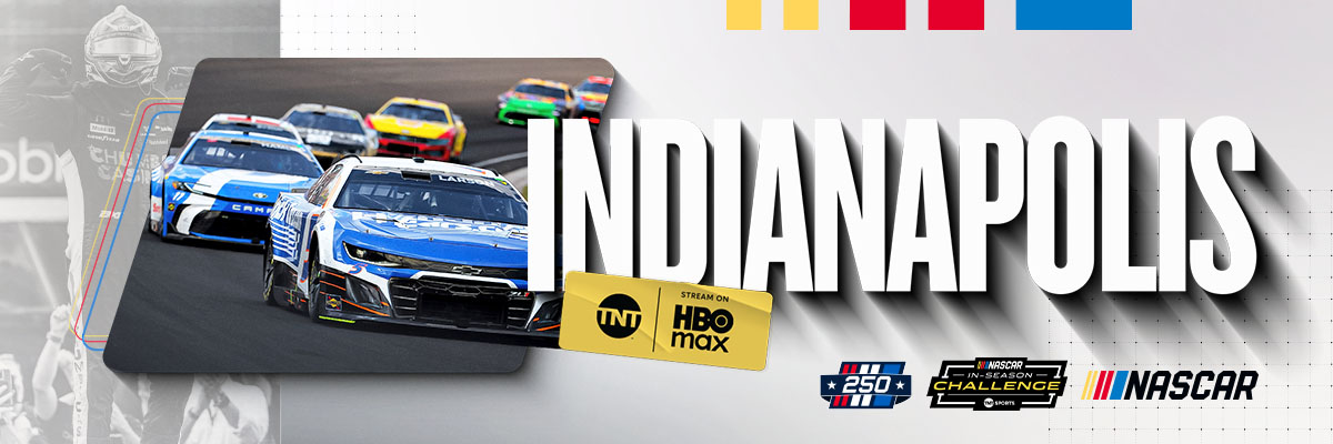 NASCAR Cup Series at Indianapolis Motor Speedway on TNT